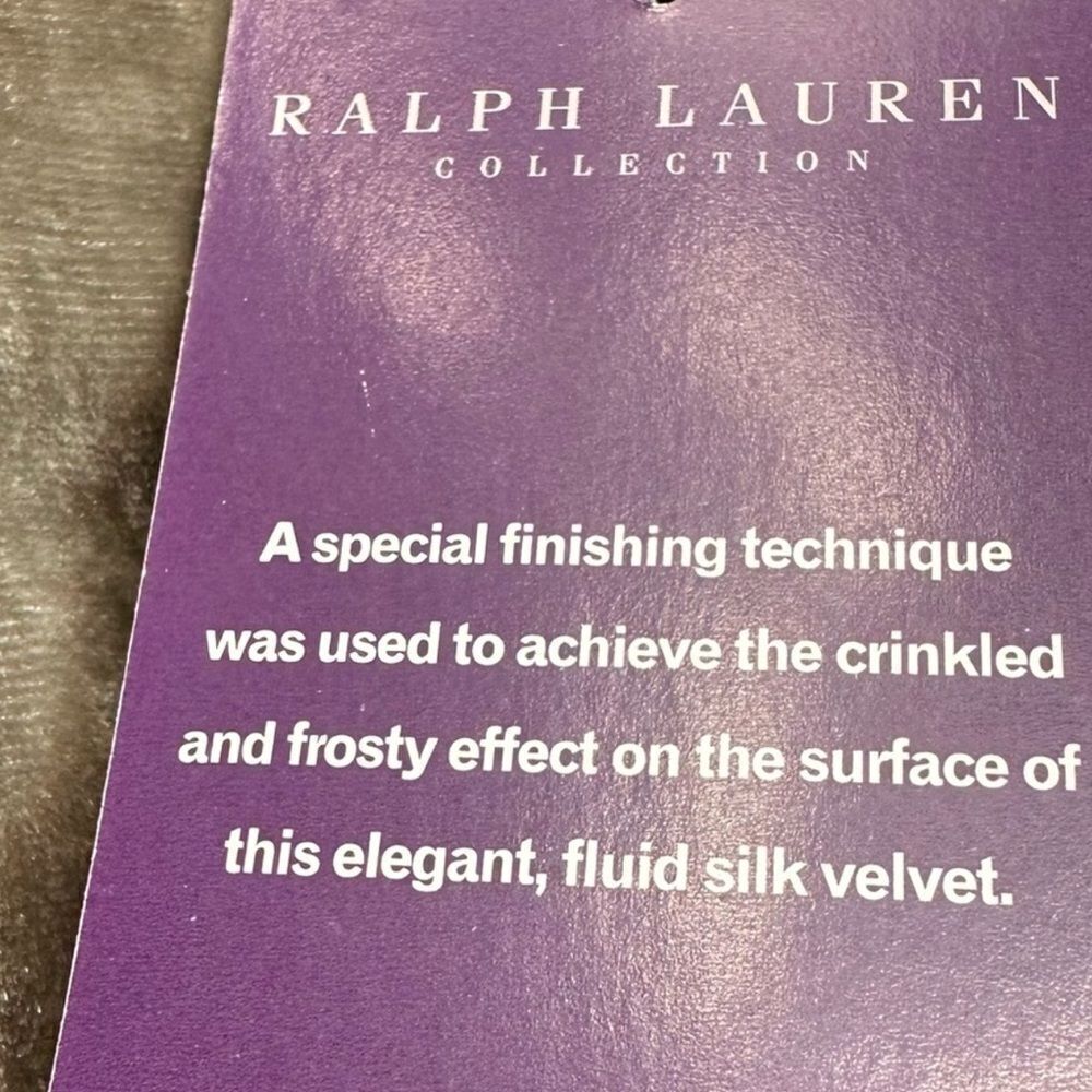 *Ralph Lauren Collection Fall 2009 Mocha Crushed Velvet Jodhpur - Picture 9 of 16